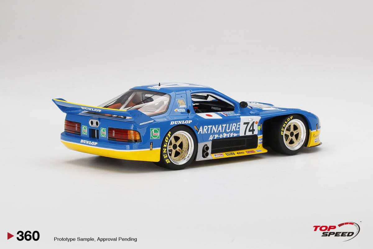 Amazon.co.jp: Top Speed 1/18 1994 Mazda RX-7#74 Le Mans 24h : Hobbies